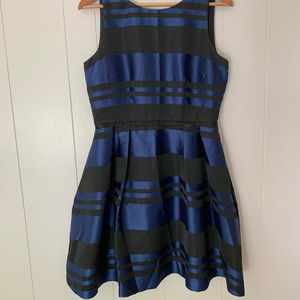 Southern Tide blue/black striped dress
